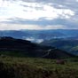Paysage de la montagne asturienne, nous sommes entre 900 et 1 000 mètres d'altitude.