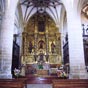 Belorado est le Belforatus, le « bien percé », d'Aimery Picaud, dans le Guide du Pèlerin. L'église Santa Maria est riche en souvenirs jacquaires, un Saint-Jacques pèlerin et, au-dessus, un Saint-Jacques Matamoros figurent sur le retable Renaissance sculpt