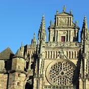La majestueuse cathédrale de Rodez.