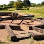 Saint-Père : Les vestiges des thermes romains sur le site des Fontaines Salées.