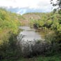 La Sédelle, rivière d'une longueur de 37, 6 km prens sa source dans le département de la Creuse.  Elle  se jette dans la rivière Creuse au niveau du lac de Chambon, sur la commune de Crozant, à 208 m d'altitude.  