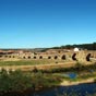 Nous arrivons à Hospital de Orbigo qui tire son nom de l'hôpital construit par les moines-soldats de l'ordre de Saint-Jean de Jérusalem à la fin du XIIe siècle. Le célèbre pont qui enjambe le rio Orbigo comporte une vingtaine d'arches et mesure 204 m.