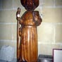 Statue de saint Jacques en la cathédrale Notre-Dame à Lescar.