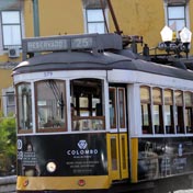 Le typique tramway de Lisbonne