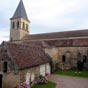 Saint-Révérien : L'église du même nom, ancien prieuré bénédictin de Cluny (photo Jack Trouvé).