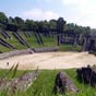L'amphithéâtre romain construit sous le règne des julio-Claudiens.