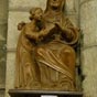 Sainte Anne et Marie: statue du XVe siècle