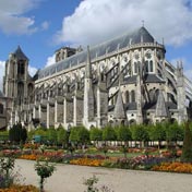 La superbe cathédrale Saint Etienne de Bourges.
